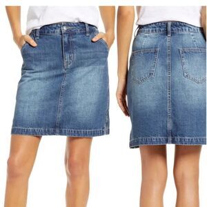 GIBSON Blue Denim Skirt